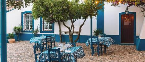 Udendørs spisemuligheder