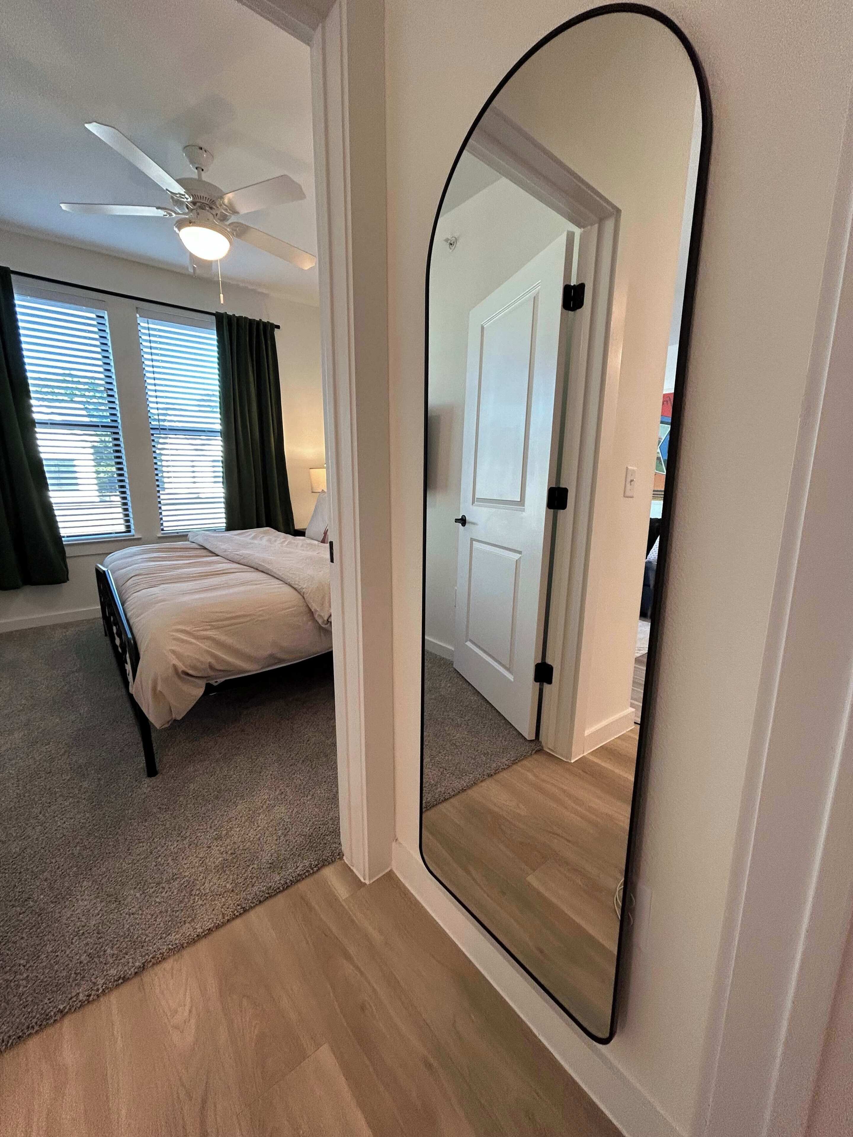 1 bedroom, iron/ironing board, travel crib, WiFi