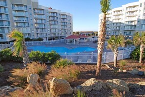 Una piscina riscaldata