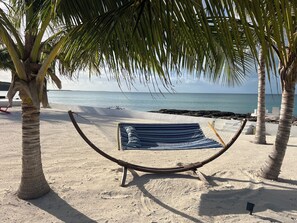 On the beach