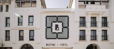 Voorkant van accommodatie