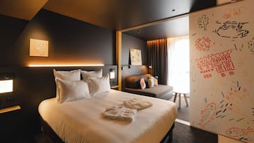 Junior Suite, Harbor View | In-room safe, laptop workspace, soundproofing, iron/ironing board