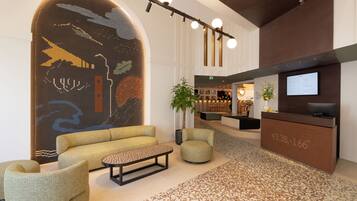 Sala de estar en el lobby