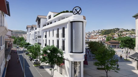 Fachada de la propiedad