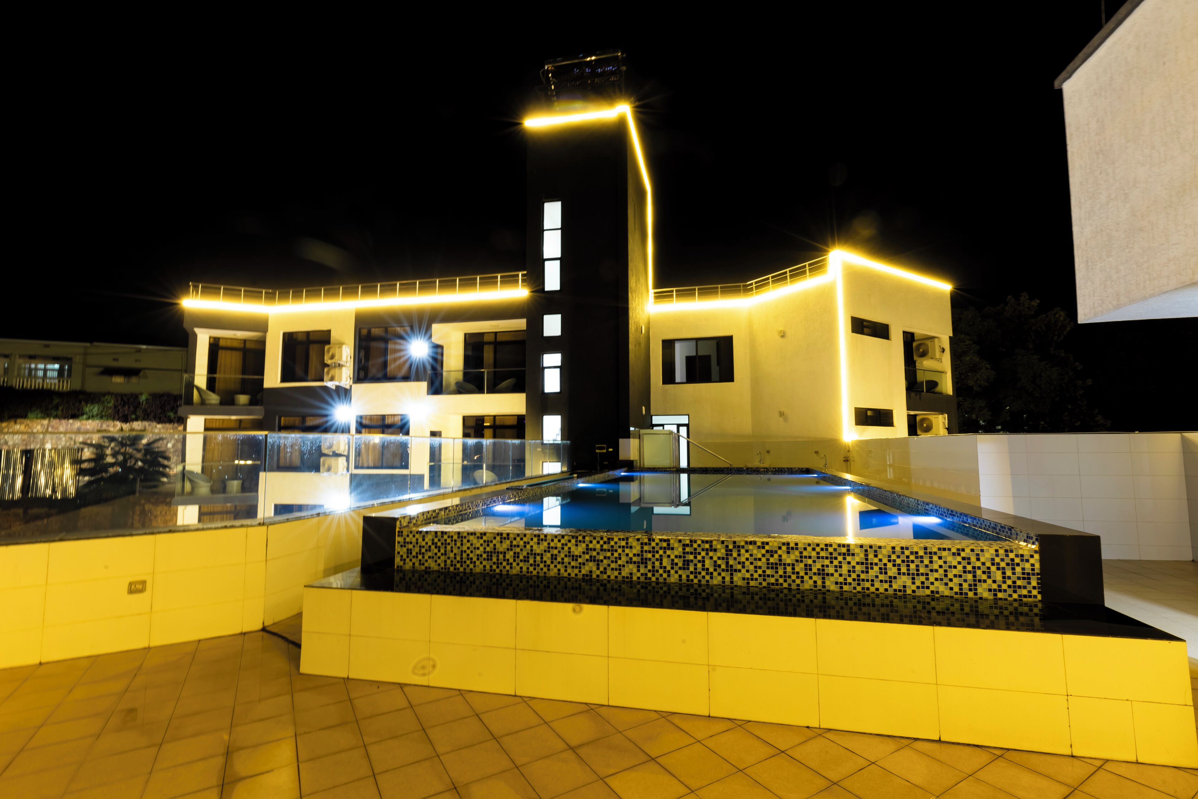 Fassade der Unterkunft