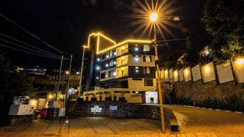 Majoituspaikan julkisivu