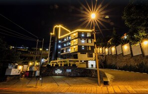 Façade de l’hébergement