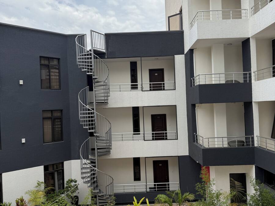 Fassade der Unterkunft