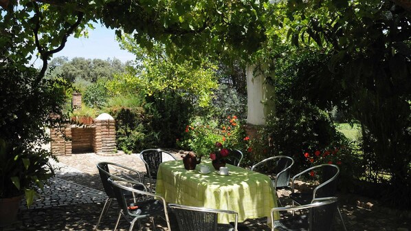 Restauration en plein air