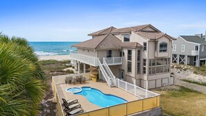 Pool - 1st Dibs, Gulf front, private pool (St. George Island)