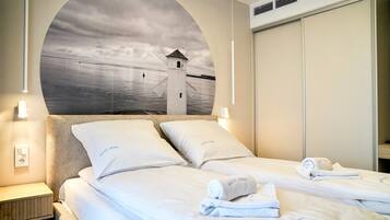 1 bedroom, laptop workspace, iron/ironing board, free WiFi