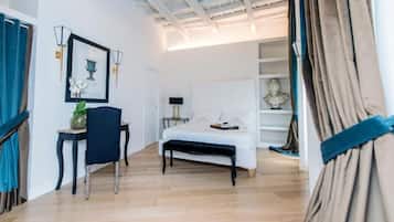 Deluxe-Zimmer, Nichtraucher, eigenes Bad | Allergikerbettwaren, Daunenbettdecken, Betten mit Memory-Foam-Matratzen