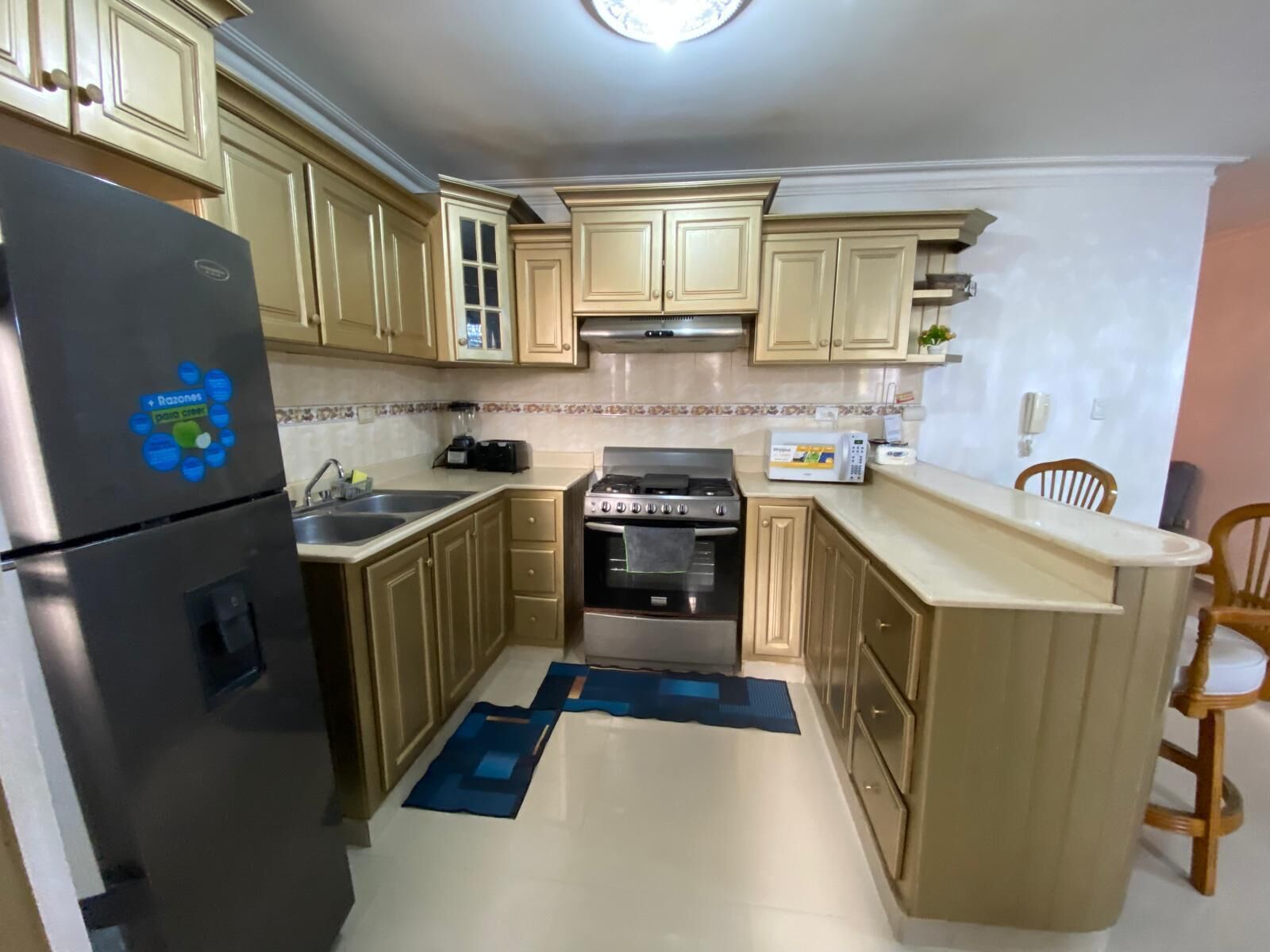 Appartement, 3 chambres, balcon, vue jardin | Cuisine privée
