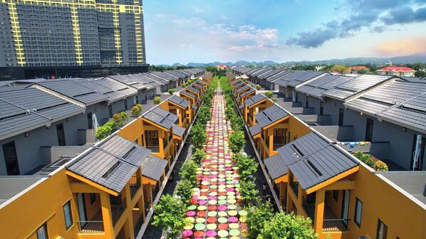 Voorkant van accommodatie