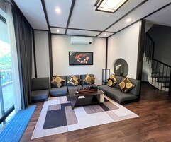 Family Double or Twin Room | Living area