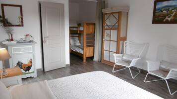 1 slaapkamer, reisbedje, wifi, beddengoed