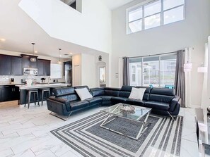 Smart TV, foosball, offices