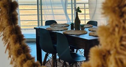 Villa Aaray with 180° sea view from balcony. With outdoor pool!
