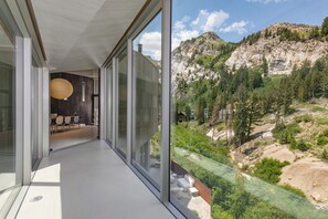 Interior - Architectural Gem by InvitedHome | Ski-In, Sauna, Patio, Firepit, Unique (Alta)