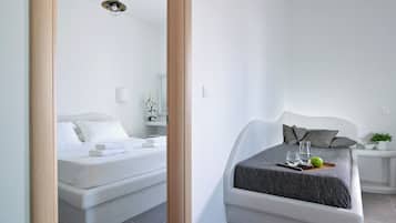 Familienzimmer | Zimmersafe, schallisolierte Zimmer, kostenlose Babybetten, Bettwäsche
