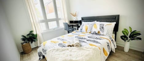 1 bedroom, desk, iron/ironing board, free WiFi