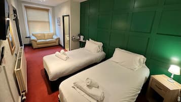 Twin Room | Iron/ironing board, free WiFi