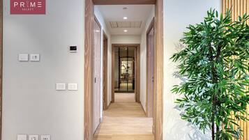 Apartemen Superior, 2 kamar tidur | 2 kamar tidur, setrika/meja setrika, dan Wi-Fi gratis