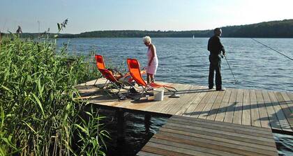 Bungalow by Lake Gross Labenz With Stunning Views