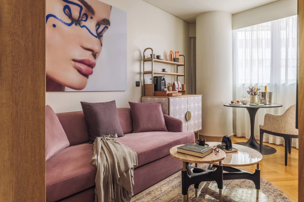 Peralatan tempat tidur premium, gebar bulu kapas, bar mini