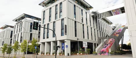 Fassade der Unterkunft