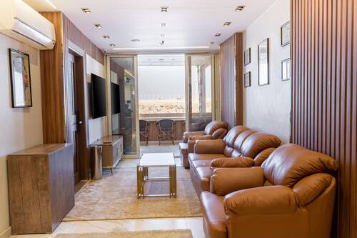 Lobby sitting area