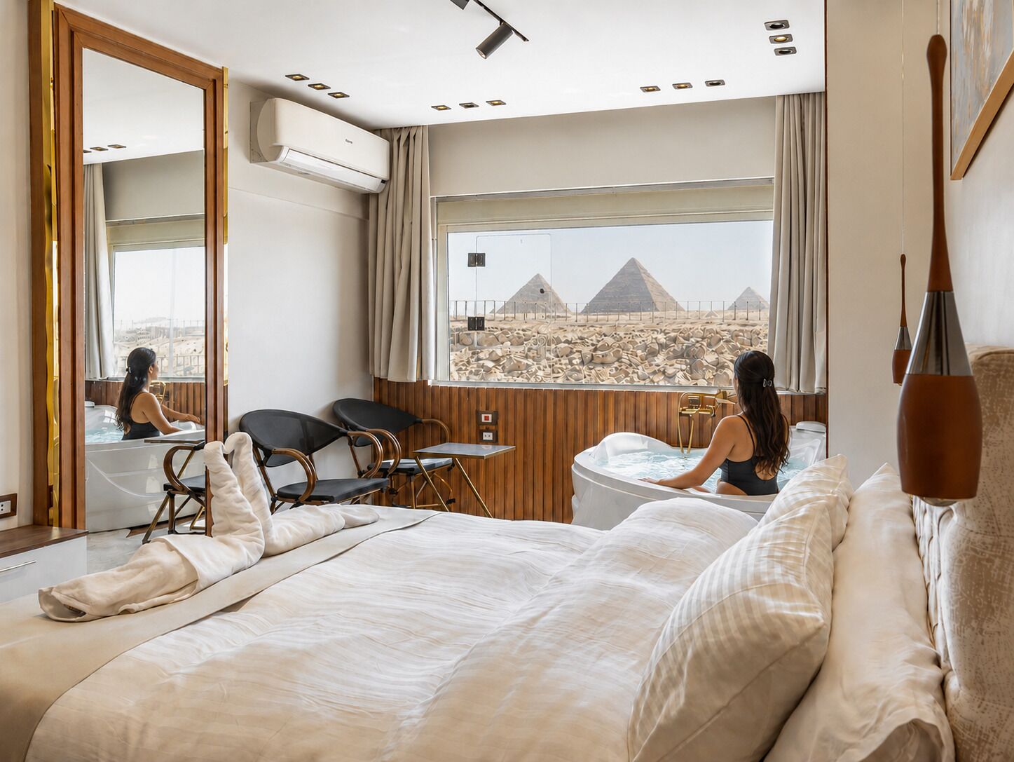 Minibar, escritorio y wifi gratis 