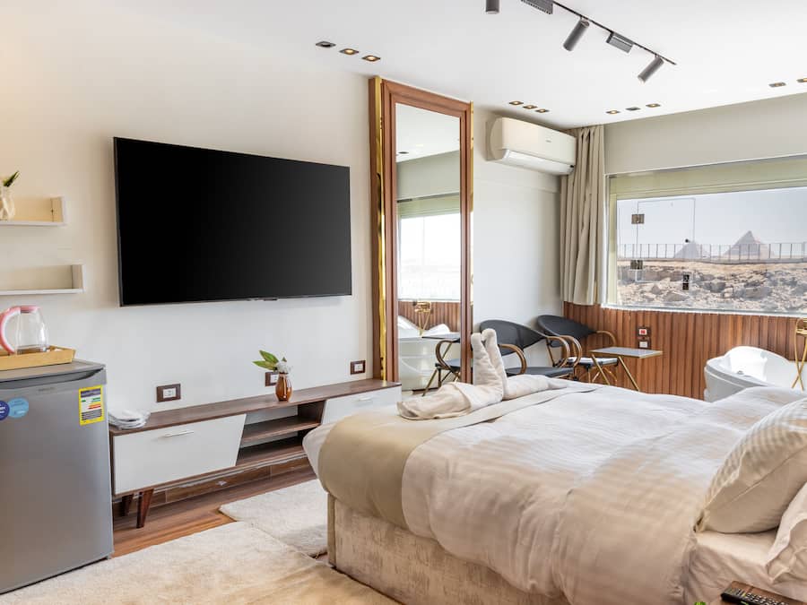 Minibar, escritorio y wifi gratis