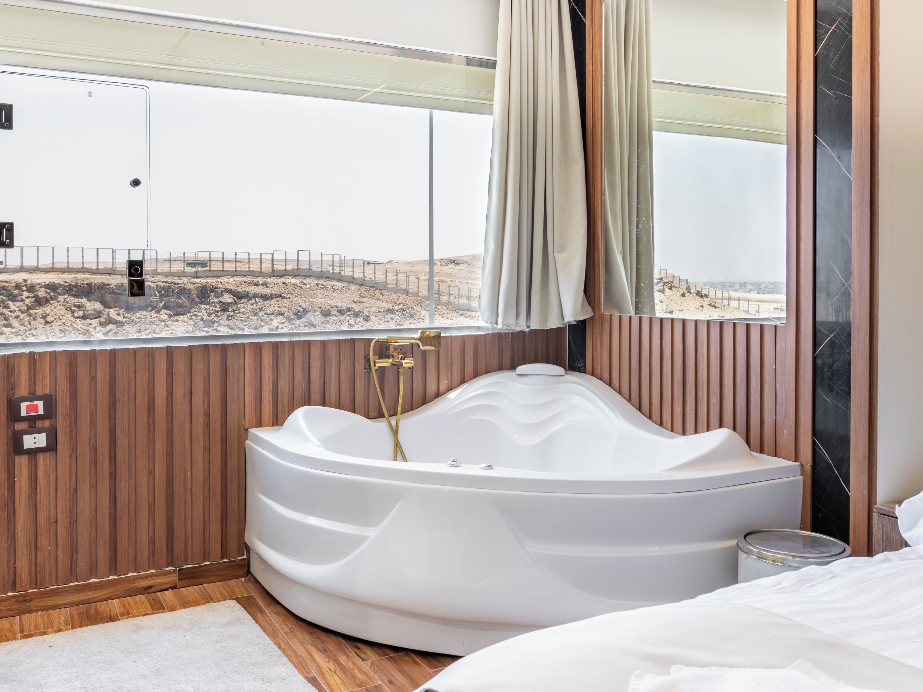 Luksussuite, ørkenutsikt | Privat boblebad