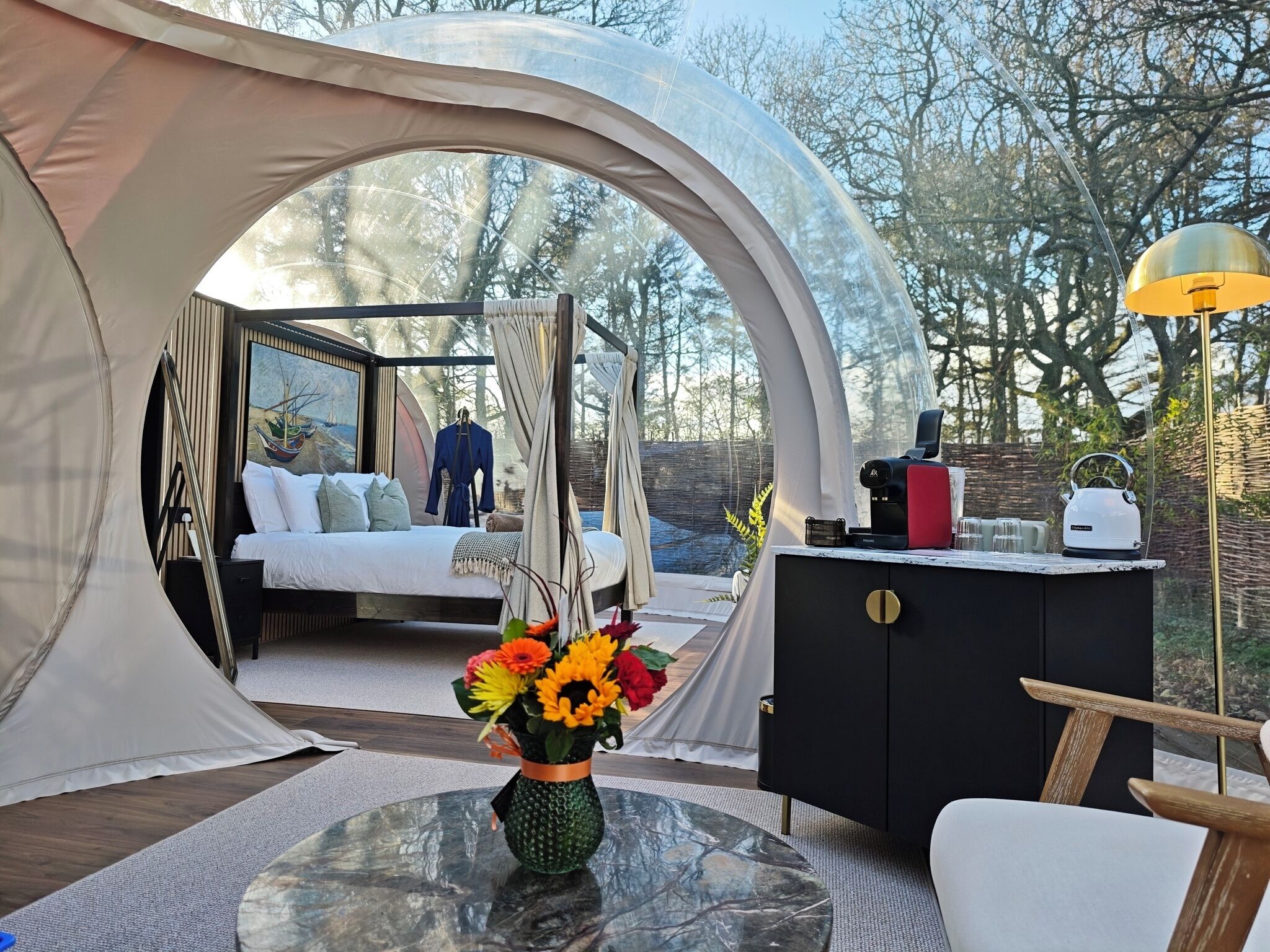 1 chambre, rideaux occultants