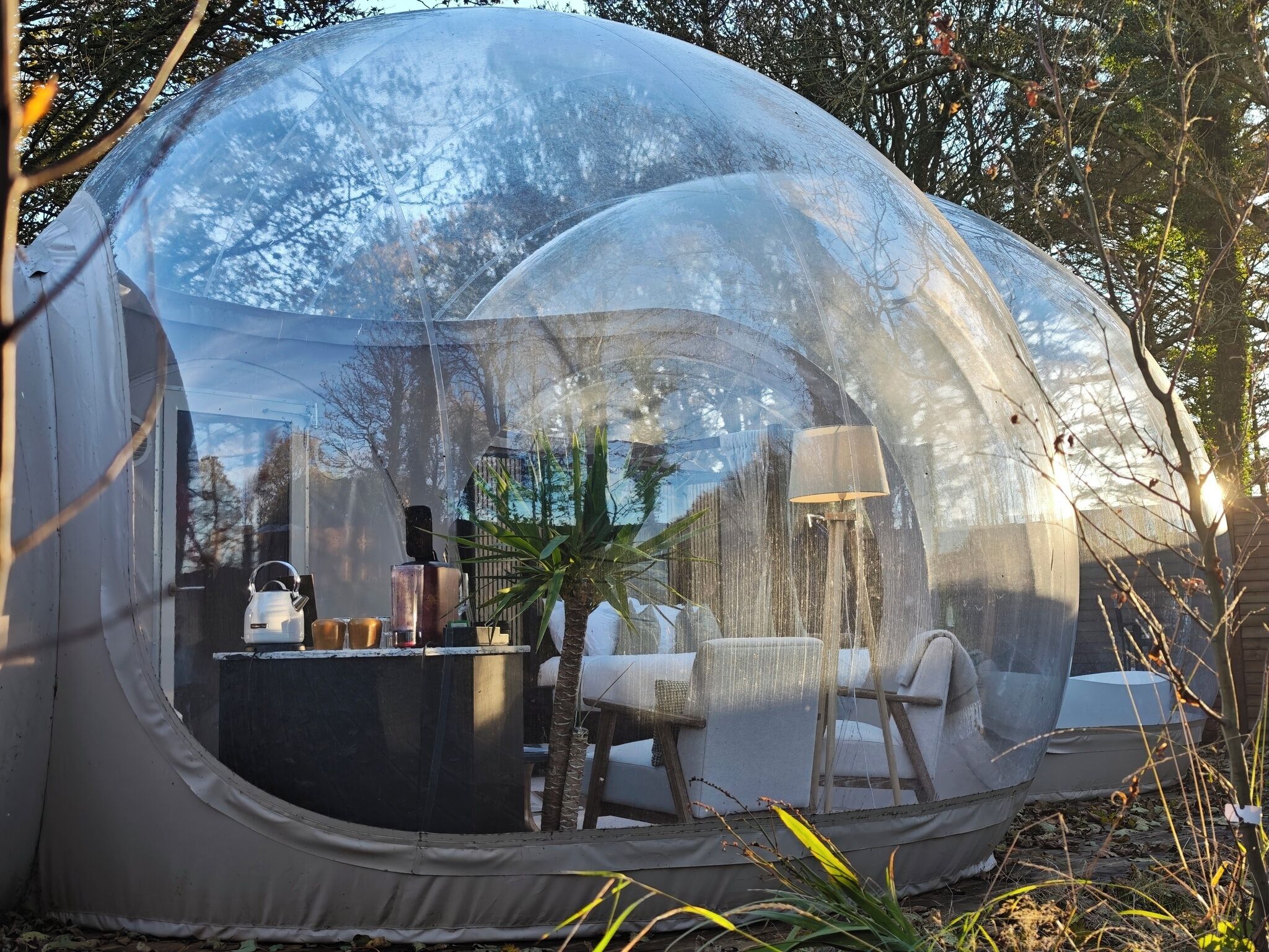 Façade de l’hébergement