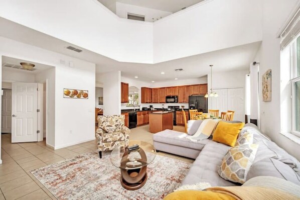 Área de sala de estar