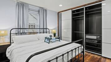 2 chambres, fer et planche Ă repasser, Wi-Fi, draps fournis