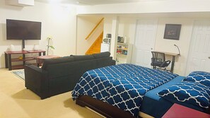 1 chambre, fer et planche à repasser, Wi-Fi, draps fournis