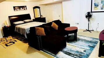 1 chambre, fer et planche à repasser, Wi-Fi, draps fournis