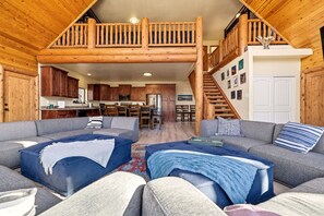 TV connectée, cheminée