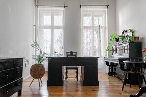 Apartment, 2 Bedrooms, Patio, City View | Living area - Artistic Apartment in the Heart of Berlin (Berlin)