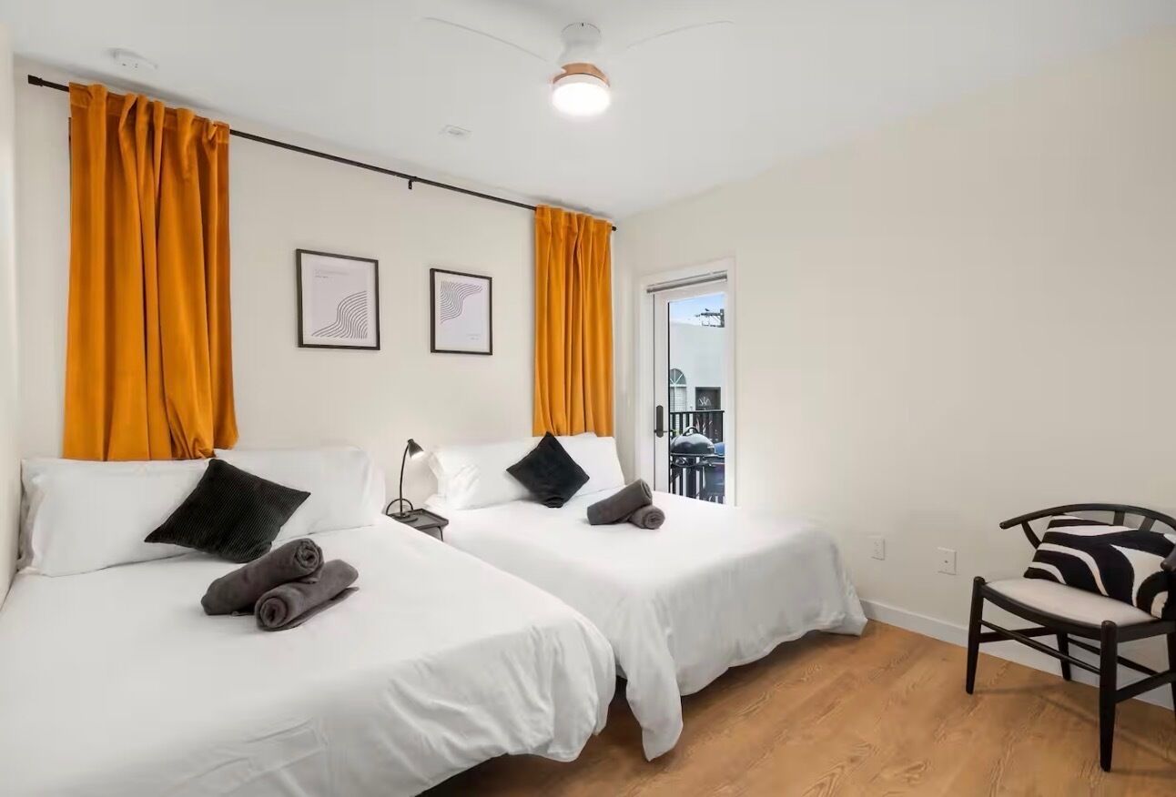 2 chambres, bureau, fer et planche à repasser, Wi-Fi gratuit