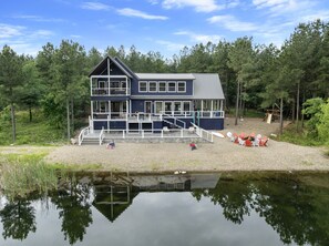 Exterior - NEW! Waterfront Pond Cabin:Kayak, Fish,GameRoom (Broken Bow)