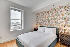 2 sovrum, skrivbord, strykjärn/strykbräda och wi-fi