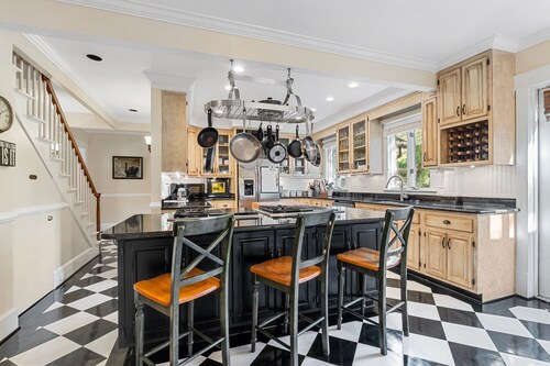 Spacious Historic Manor with Chef's Kitchen • Horse-Friendly