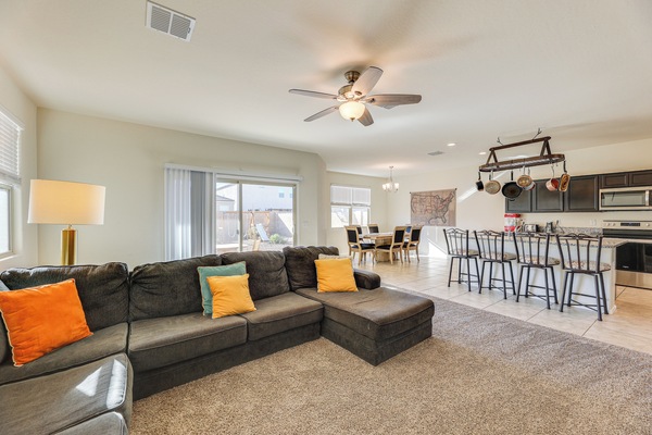 San Tan Valley Vacation Rental | 3BR | 2.5BA | 2,566 Sq Ft | Stairs Required