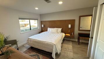 Appartement Deluxe, 2 chambres | 1 chambre, draps en coton égyptien, literie de qualité supérieure