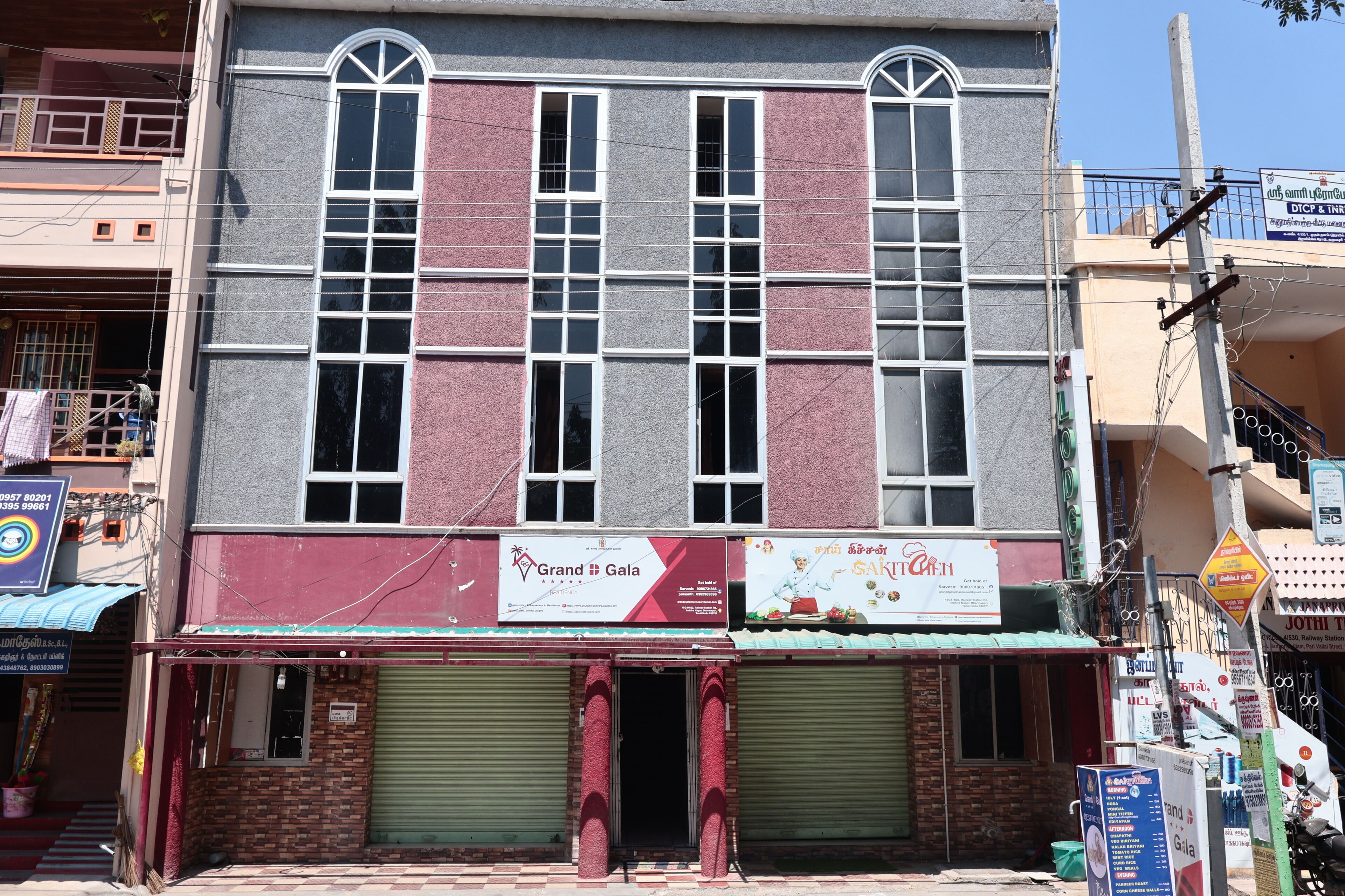Fachada de la propiedad