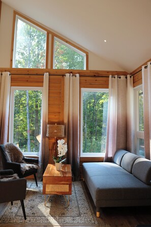 Smart TV, caminetto, tavolo da ping pong